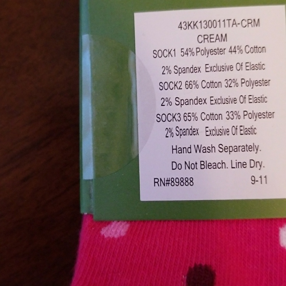 ๐จLAST CHANCE SALE๐จ Kate Spade Monkey Socks - Picture 4 of 4